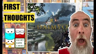 Daimyo Battle for Japan Review [upl. by Sommer]