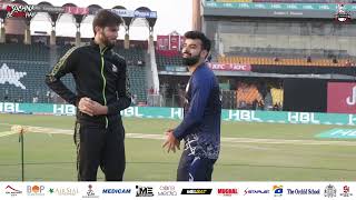 Captain Meet Captain  Shaheen Afridi meet Shadab Khan  LQ v IU [upl. by Ariuqahs615]