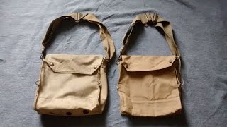 Soldier of Fortune Mk V Respirator Haversack  Repro Review [upl. by Mella]