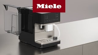 Kaffeevollautomat CM6  Wassertank austauschen I Miele [upl. by Lemmy]