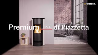 Nuove stufe a pellet Premium Line by Piazzetta design e tecnologia [upl. by Files]