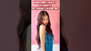 Instagram Metas System Being Fools By Wonyoungs Striking Beauty kpop kpopnews kpopidol [upl. by Llewsor]