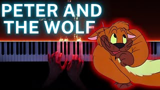 Ivan the Cat Clarinet  Peter and the Wolf by Sergei Prokofjew  Piano Version [upl. by Hudson]