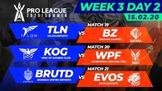 RoV Pro League 2020Summer  Week 3 Day 2 [upl. by Jeana423]