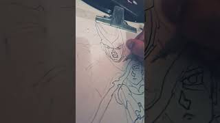 Drawning gohan vs cell kamehameha father and son desenhando gohan vs cell kamehameha pai e filho [upl. by Aiyram]