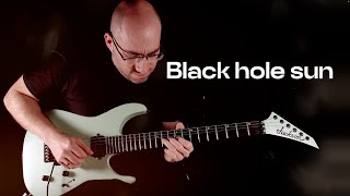 Black hole sun by Soundgarden Electric guitar cover [upl. by Panthea87]