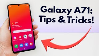 Samsung Galaxy A71  Tips and Tricks Hidden Features [upl. by Meikah]