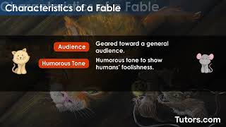 Fables  Definition Characteristics and Examples [upl. by Cristiano]