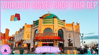 World Of Disney Shop Tour Vlog Disneyland Paris Disney Village October 24 Disney Parks Shop With Me [upl. by Elehcir]