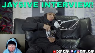 DGF Kam REACTS To Jay5ive Full Interview  What NYC Sounds Like [upl. by Vic]