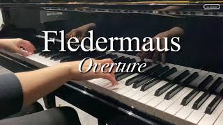 Fledermaus Overture Piano Version JStrauss [upl. by Nygem]