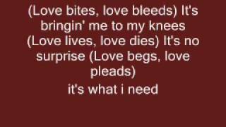 love bites lyrics by def leppard [upl. by Fasa]