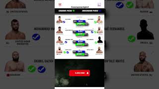 UFC Predictions  Cory Sandhagen vs Umar Nurmagomedov ufcfightnight ufcpredictions ufcpicks [upl. by Dusza861]