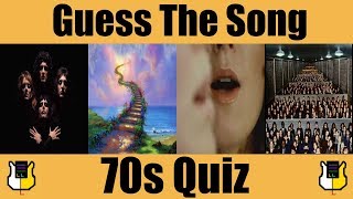 Guess The Song 70s  QUIZ [upl. by Triplett]