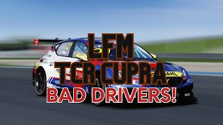 Bad Drivers In LFM Cupra TCRs [upl. by Odnomra283]