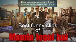 Best funny clips of Mamla legal hai  web series  ravi kishan  naila grewal  nidhi bisht [upl. by Sidman]