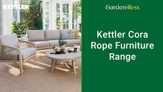 Kettler Cora Garden Furniture Range  A Closer Look At [upl. by Llerrit]