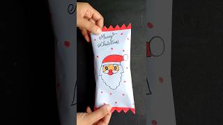 LastMinute Christmas Gift Making 😍✨ • Handmade Christmas Greeting Card christmasgift youtubeshort [upl. by Flss]