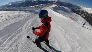 Crans Montana Switzerland Alpine Skiing 2022 [upl. by Eyahc]