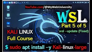 Kali Linux Full Course Part 5 of 5 [upl. by Ayila]