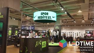 Nike  İstinye Park AVM Flexible Led Ekran [upl. by Daile]