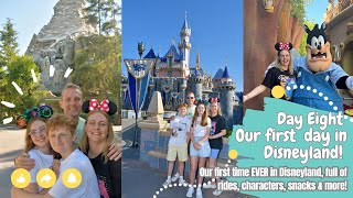 California vlogs  Our first day EVER in Disneyland  New rides characters snacks amp more 🏰 [upl. by Rumpf]