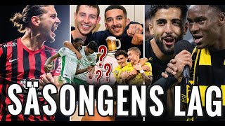 Sportbladet Allsvenskan Säsongens lag  ”Fan jag ber om ursäkt till Sverige  ”Gött med bärs” [upl. by Lletniuq]