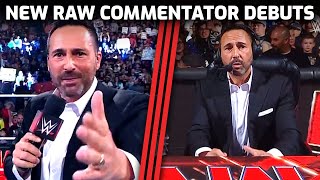 Thoughts on Joe Tessitores WWE Commentary Debut [upl. by Ennyleuqcaj323]