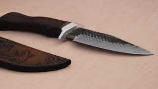 MAKING A FARRIERS RASP KNIFE FINISHED [upl. by Pollux]