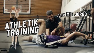 TOUGH Athletiktraining mit Jorgo im Basketball Campus [upl. by Ytak405]