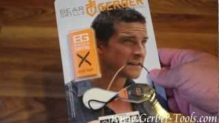 Gerber Bear Grylls Micro Torch 31001034  Video Demo [upl. by Abert]