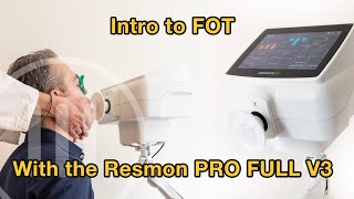 Intro to Forced Oscillation Technique FOT or Oscillometry using the Resmon PRO FULL V3 System [upl. by Dorfman943]