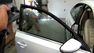 How To Tint a 2013 VW Jetta Door Window  In Depth  For Beginners [upl. by Vizzone]