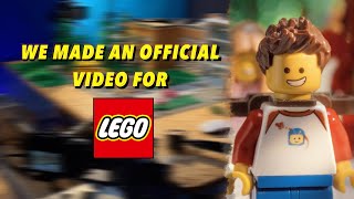 We made an animation for LEGO 🎥🔥 Back to school with LEGO bricks [upl. by Golding]