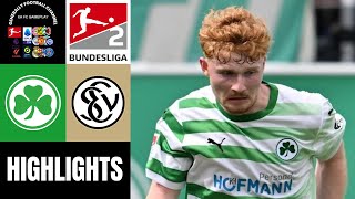 Greuther Fürth vs Elversberg 5Spielatg Bundesliga 2 Highlights [upl. by Eittah]