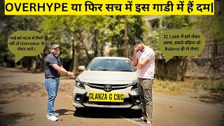 Baleno को छोड़कर आखिर क्यों ली Glanza Toyota Glanza G CNG 2024 Facelift Ownership Review [upl. by Ardet897]