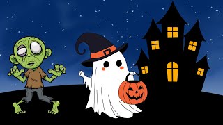 Halloween song For Kids  Halloween Ki Raat  Yeh Hai Halloween  Goggly Cartoon [upl. by Sennahoj]