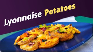 Lyonnaise Potatoes Recipe Lyonnaise Potatoes Pan Fried [upl. by Tray]