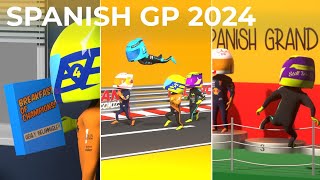 Spanish GP 2024  Highlights  Formula 1 Comedy [upl. by Dorine]