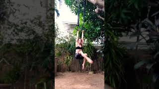 Hanging Tuck on Rings with Alternating Knee Extensions [upl. by Hawger]