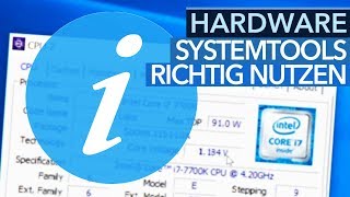 HardwareTipps  Mit SystemTools mehr über die eigene Hardware erfahren [upl. by Valentin307]