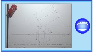 PROSPETTIVA ACCIDENTALE DI UNA COMPOSIZIONE DI SOLIDI PARALLELEPIPEDO  PRISMA  923 [upl. by Ode]