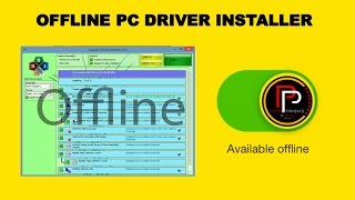 PC Offline driver installer [upl. by Ehtiaf]