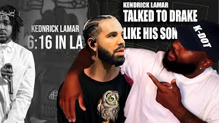 BACK TO BACK DRAKE FIGHT BACK  Kendrick Lamar  616 in LA Drake Diss REACTION [upl. by Angela636]