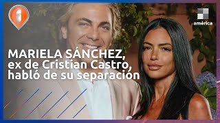 Mariela Sánchez ex de Cristian Castro quotÉl vio algo que no eraquot  Entrevista completa 040324 [upl. by Renrag]