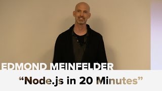 Nodejs in 20 Minutes [upl. by Rasla]