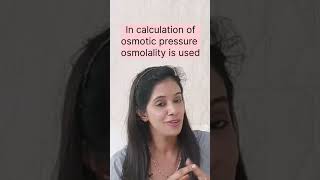 Difference between Osmolarity and osmolality shortsvideo shortsvideo viralshorts viralvideo [upl. by Einitsed723]