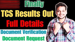 Finally TCS Results Out  TCS Document Request Mail  TCS Interview Selection Document Verification [upl. by Cardwell175]