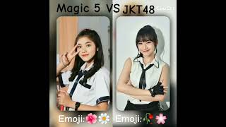 Magic 5 vs JKT48  jkt48 magic5indosiar fypシ゚ [upl. by Hailat827]