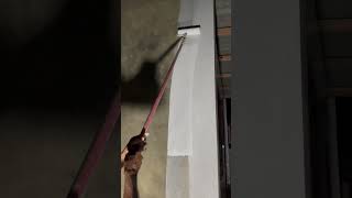 How to Apply Wall Filler with a Roller 🎨 Smooth Walls roller WallFiller siteupdate painting [upl. by Anerahs]